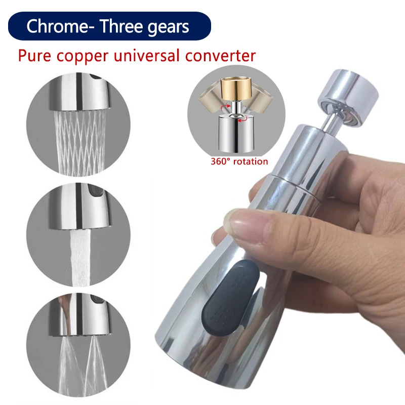 Three gears-Chrome