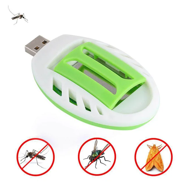 Hordozható Rovar Usb Szúnyoggyilkos Elektromos Szúnyogriasztó -Visszataszító Műanyag Kártevő Füstölő Fűtés Vezérlő Alvás Otthoni Kellékek