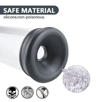 Penile Vacuum Pump Penis Enlargement Enhancer Massager Ring Electric Penis Pump Sex Toys for Men Male Masturbator Penis Extender 5