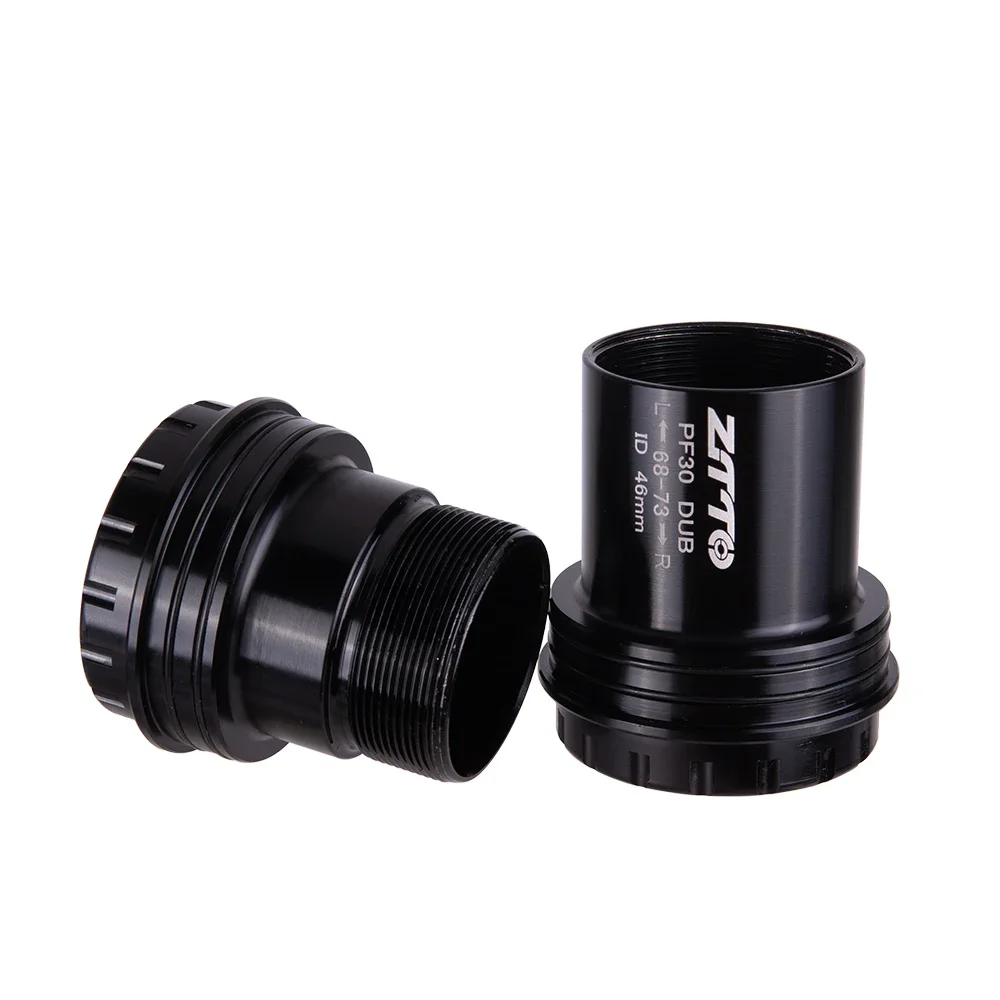ZTTO PF30/DUB 바텀 브래킷 - 24/28.9mm DUB 내경 68/73mm φ46mm 프레임 쉘 어댑터