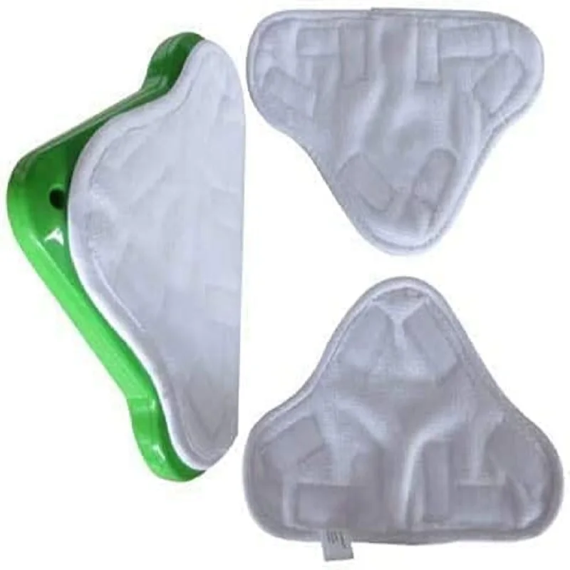 Replacement Pads 1/2/3PCS Compatible with H2O H20 Mop X5 Steam Steam Mop Thicken Pads Washable Microfiber Reusable Cloth cleaning cloth microfiber mop pad