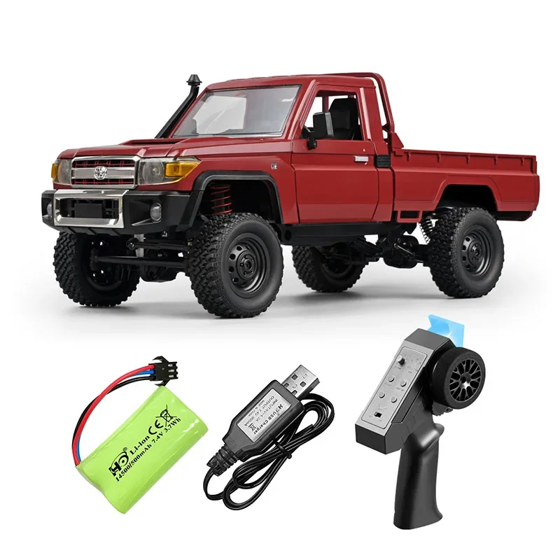 1:12 MN Model MN82 RC Car 2.4G RTR Version 4WD 280 Motor Proportional Off-Road Remote Control Crawler toys For Boys Gifts 6