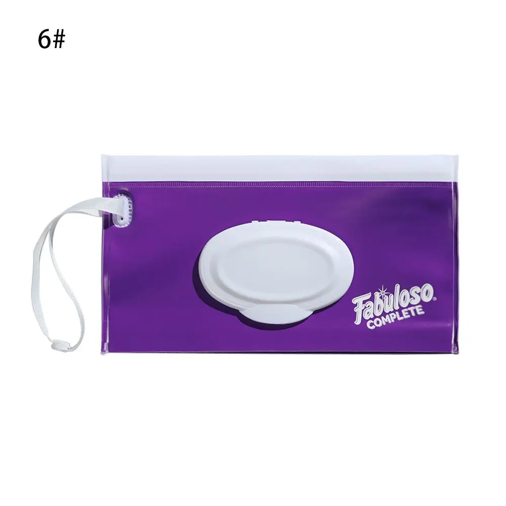 Outdoor Fashion Carrying Case Baby Product Portable Flip Cover Stroller Accessories Wet Wipes Bag Tissue Box Cosmetic Pouch