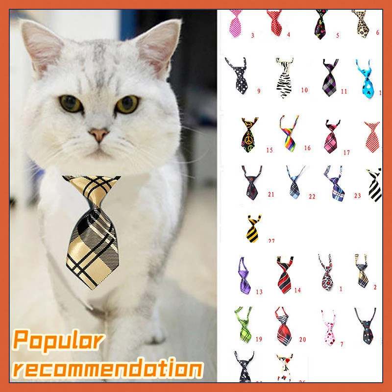 

Pet Cat Dog Bow Tie Lots Mix Colors Grooming Accessories Adjustable Puppy Bow Tie Products Pet Bowtie Supplies