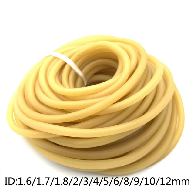 Nature Latex Rubber Hoses Antifreeze Tension Rope Pipe High Resilient Elastic Tube Slingshot for Hunting Slingshot Catapult Bow Nature Latex Rubber Hoses Antifreeze Tension Rope Pipe High Resilient Elastic Tube Slingshot for Hunting Slingshot Catapult Bow