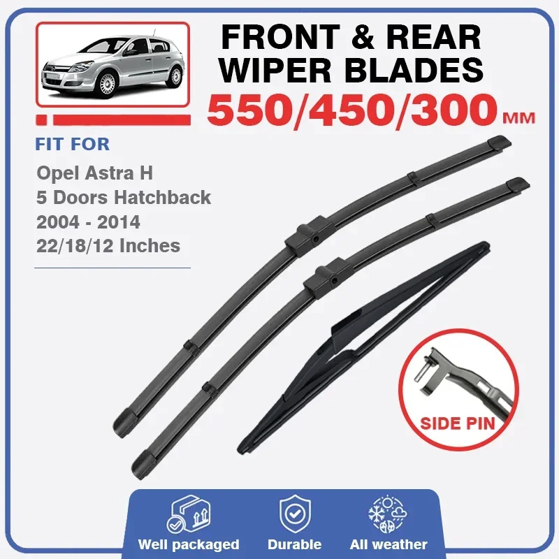 Ruitenwissers voor OPEL ASTRA H GTC (A04) bouwjaar 2005.03-2010.10
