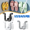 Slippers Rack No Punching Bathroom Simple Slipper Hook Toilet Drainage Rack Wall Mounted Bedroom Neat Storage Shoe Drying Rack 1