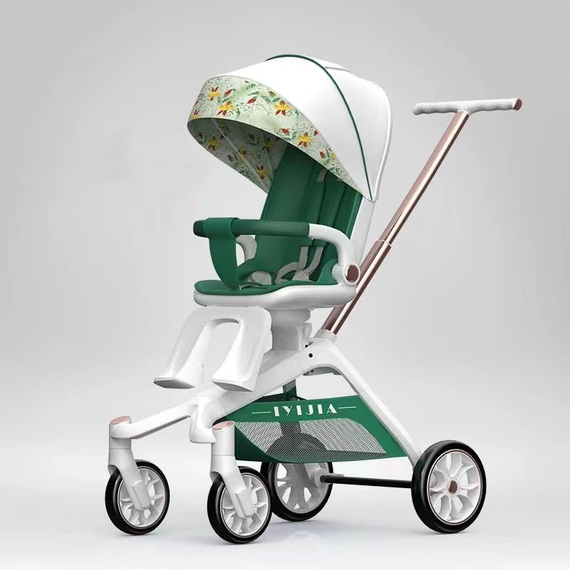 

Baby Stroller Foldable Travel Carriage Cart Lightweight Stroller Children Four-Wheel Cart Portable carriers and strollers