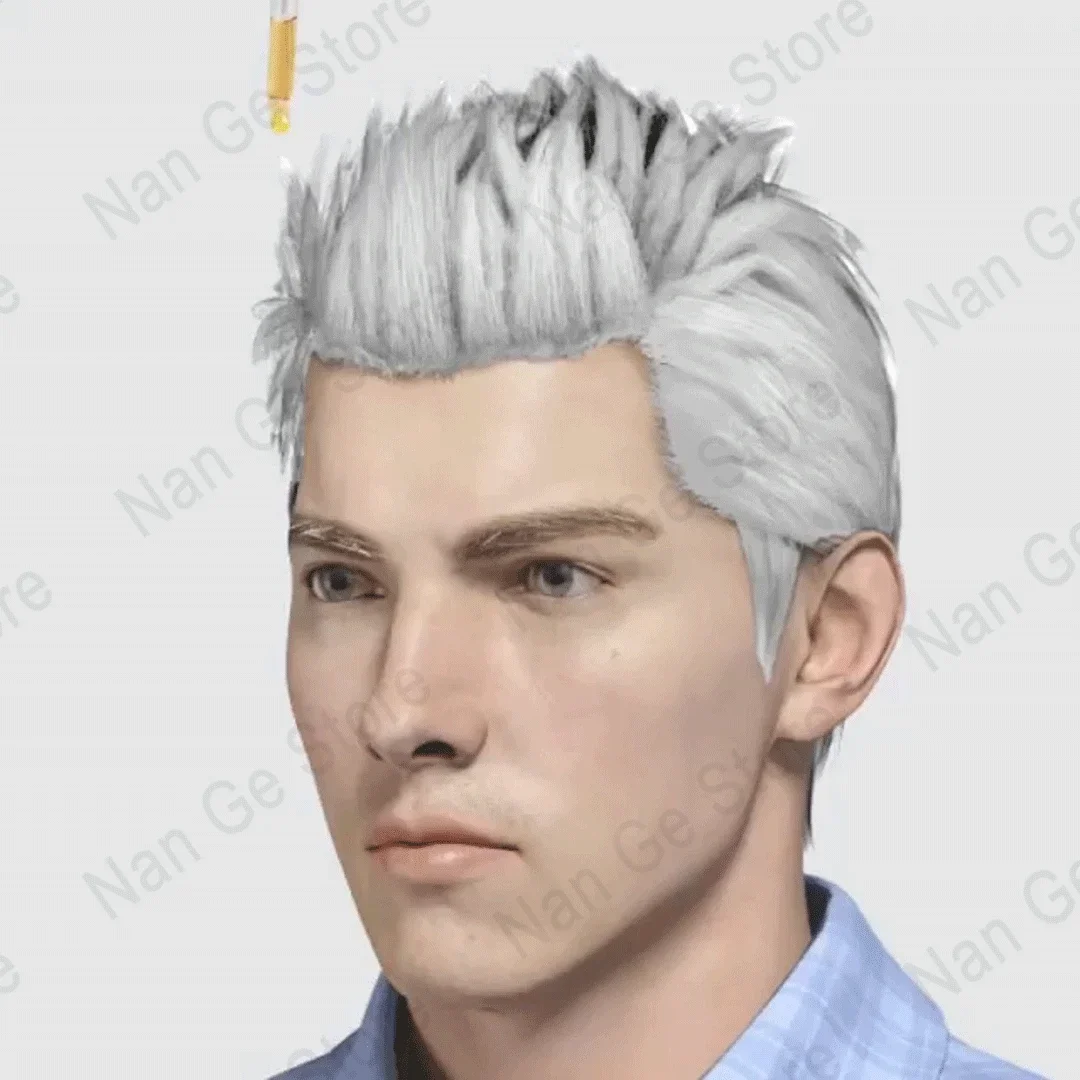 Description Picture 2 of itemGray Hair Treatment Serum White to Black Natural Color Repair Nourishing Products Anti-Hair Loss Care Men Women