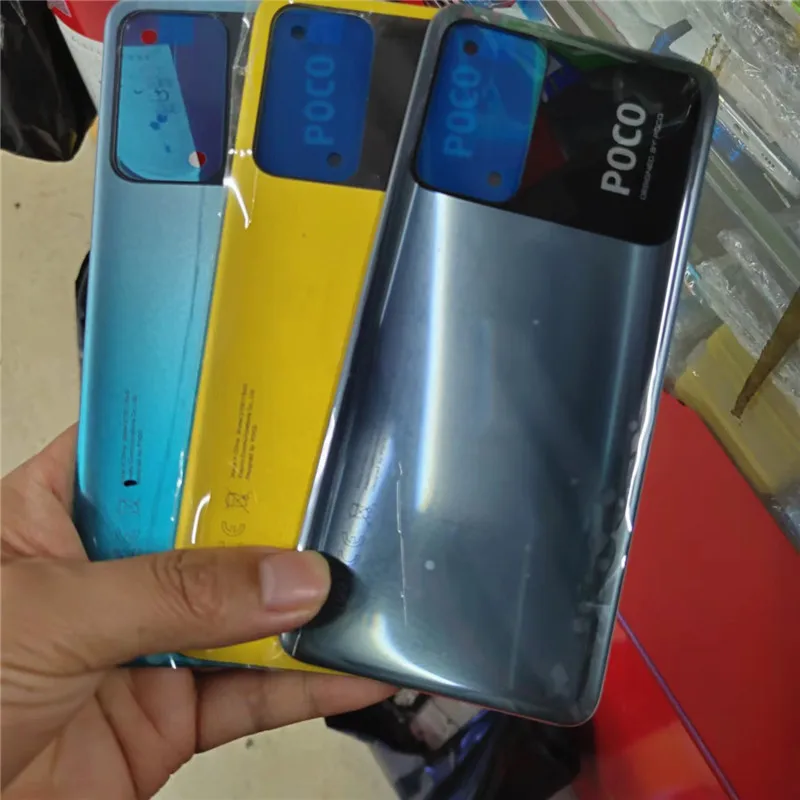 

10Pcs/lot Original For Xiaomi POCO M4 Pro 5G 2021 Back Battery Cover Rear Door Back Housing Case Replacement Parts Xiamomi