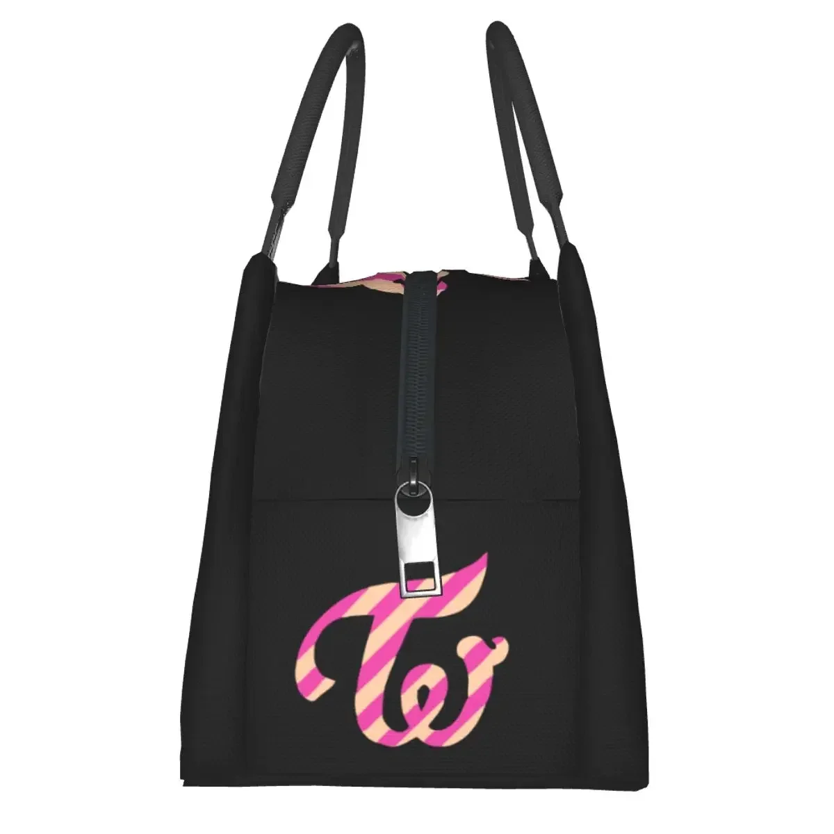 T-Twicecoasterss Lunch Bag Twice Funny Lunch Box School Portable Tote Food Bags Print Cooler Bag