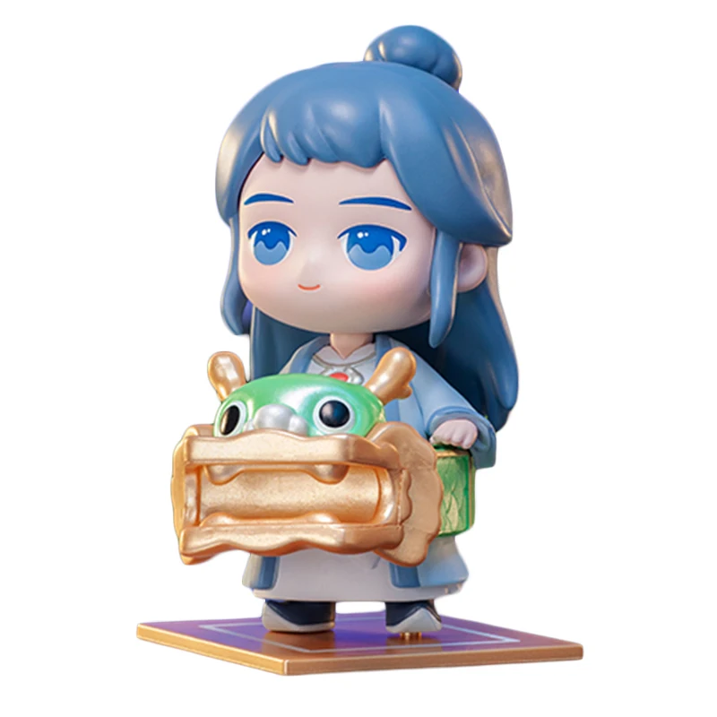 thumbnail image 1 of POP MART ASI YU XIAOLINGDANG Festival Serie de poesía Caja ciega Juguetes Bolsa de adivinanzas Caja misteriosa Caja misteriosa Figura de acción Surpresa Cu, 1 of 5