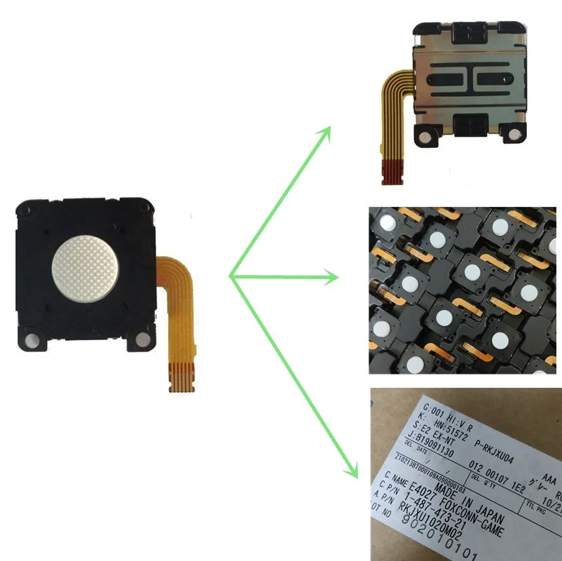 30PCSOriginalNEW3DAnalogJoystickForPSPGOConsoleThumbStick