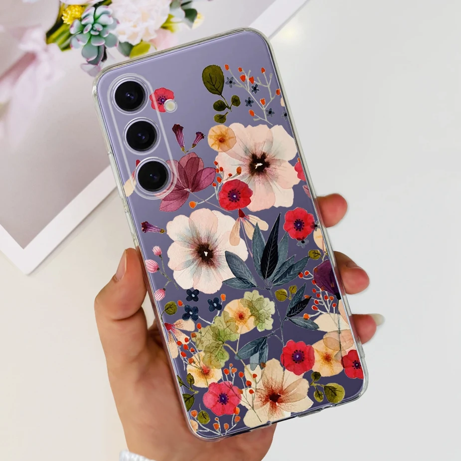 Stylish 2024 Painted Soft Silicone Phone Case