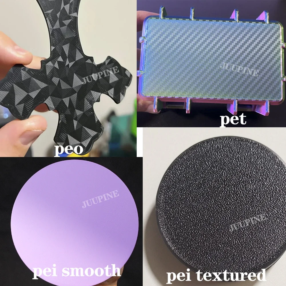 Ender 3 Elegoo Neptune 4 Pro, 포병 천재, 프로 애완 동물 Peo Pey 마그네틱 빌드 플레이트, 스프링 스틸 235x235 가열 침대