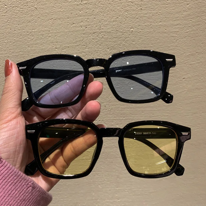 

New Women Anti Blue Light Candy Color Sunglasses Ultral Light Eye Protection Eyewear Luxury Vintage Outdoor Shades Eyeglasses