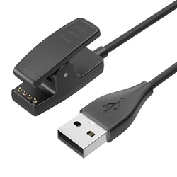 Universal USB Smartwatch Charging Cable with Clip - Compatible with Garmin Forerunner and Approach Series (100cm)