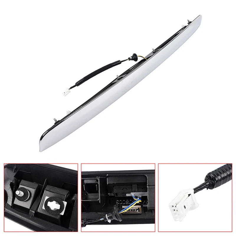 

Задние подъемные ворота, Хромированная ручка, отделка, литье для Nissan Pathfinder 2013-2019 90810-9PG2D 90810-3KG0A, ручка крышки багажника