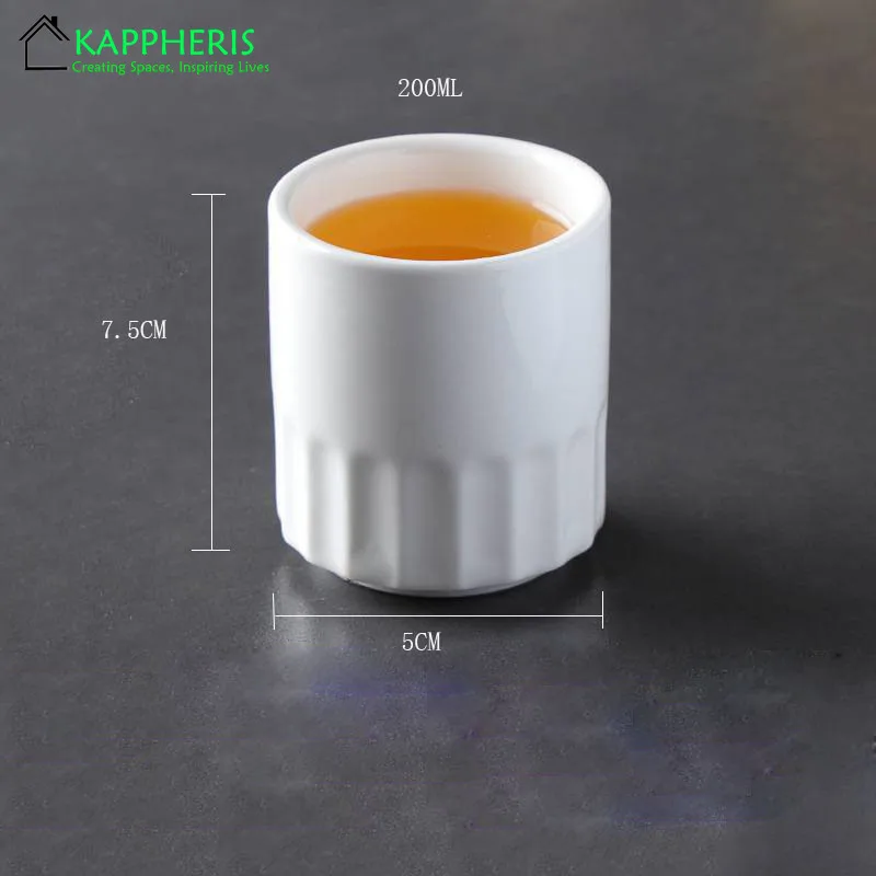 3.5oz Ceramic Candle Jar Empty Containers for Candle Making Jar White Glass for
