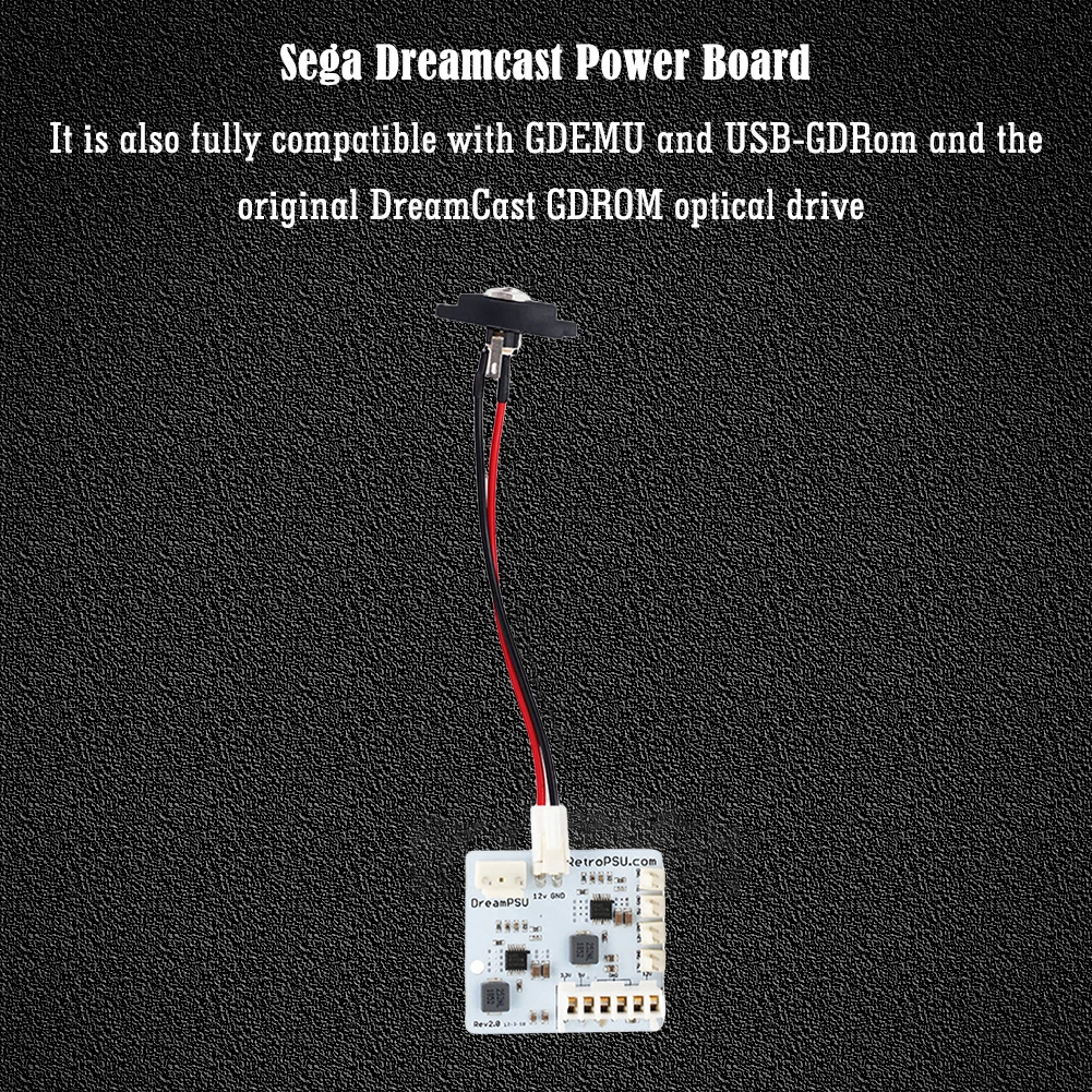 DreamPSU Rev2.0 12V 직류 전원 공급 장치 DC 콘솔 오리지널 전원 공급 장치 Dreamcast용 전원 공급 어댑터