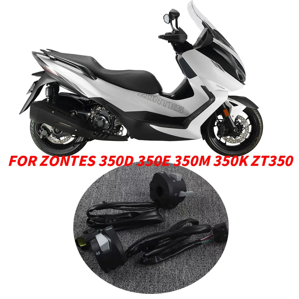 Per Zontes 350D 350E 350 M 350K Zt350 Maniglia Del Motociclo Interruttore Fendinebbia Controllo Relè Intelligente 350D 350E 350 M 350K Zt350