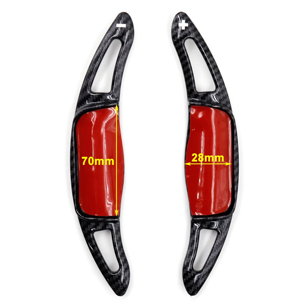 1 Pair Car Steering Wheel Shift Paddle Shifter Extension For Toyota Camry Avalon Corolla