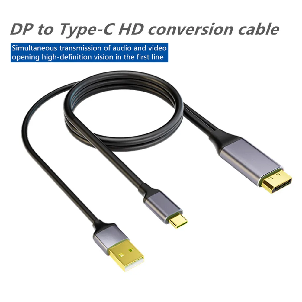 60Hz DP para cabo adaptador tipo C,