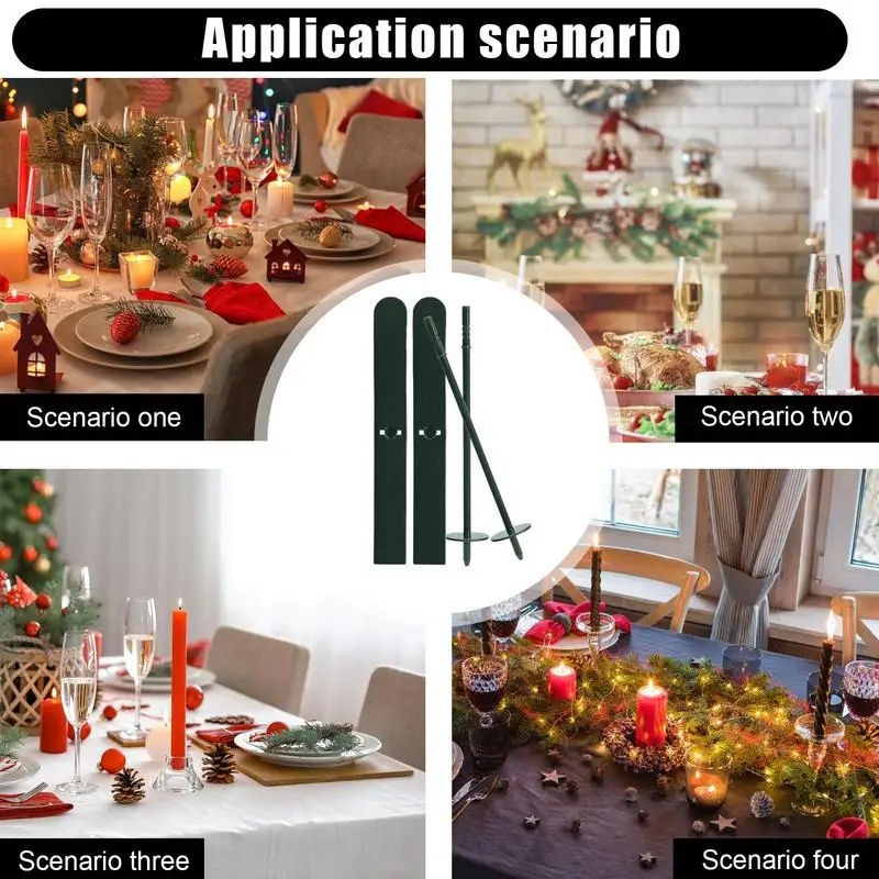 Miniature Snow Skis 2X Sporty Snowboards With Ski Poles Christmas Desktop Ornaments For Christmas Gnome And Decoration