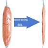 Portable and Efficient Air Vacuum Bag Set - 4pcs Compression Bags for Clothes and Travel Gear, Easy to Use, No Air Pump Required 6