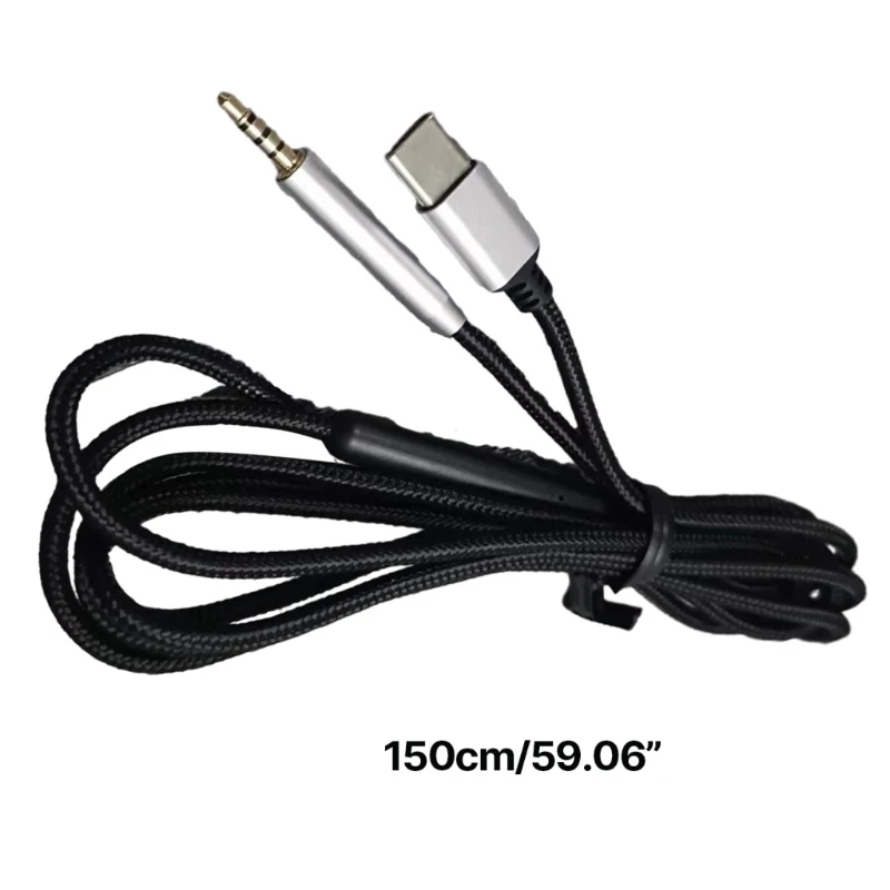 Сменный кабель USB C для наушников QC25QC35QC35IIQC45NC700Y40Y45Y50 (art.: 3920c55bcfe7a) - 3920c55bcfe7a