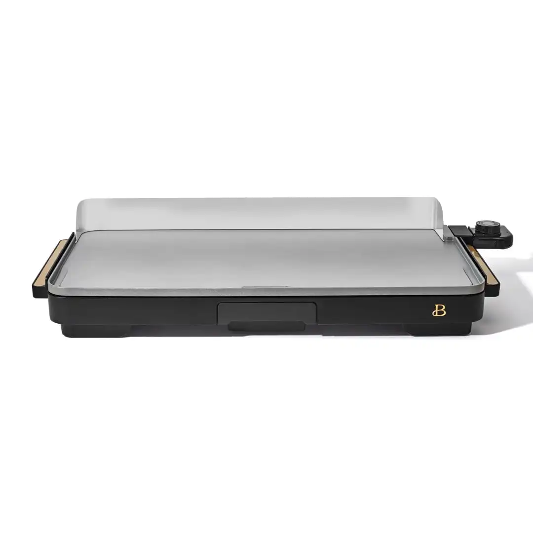 

XL Electric Griddle 12" x 22"- Non-Stick, Black Sesame by Drew Barrymore