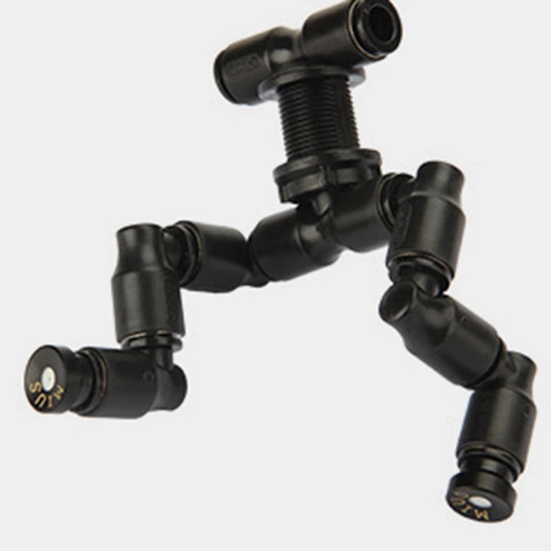 3X MIUS Reptiles Fogger Mist Sprinkler Rainforest Tank 360 Adjustable Aquarium Aquatic Pet Cooling System