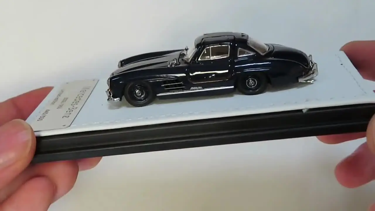 ダイキャスト-男の子用のメルセデスベンツ300slモデルカー,合金