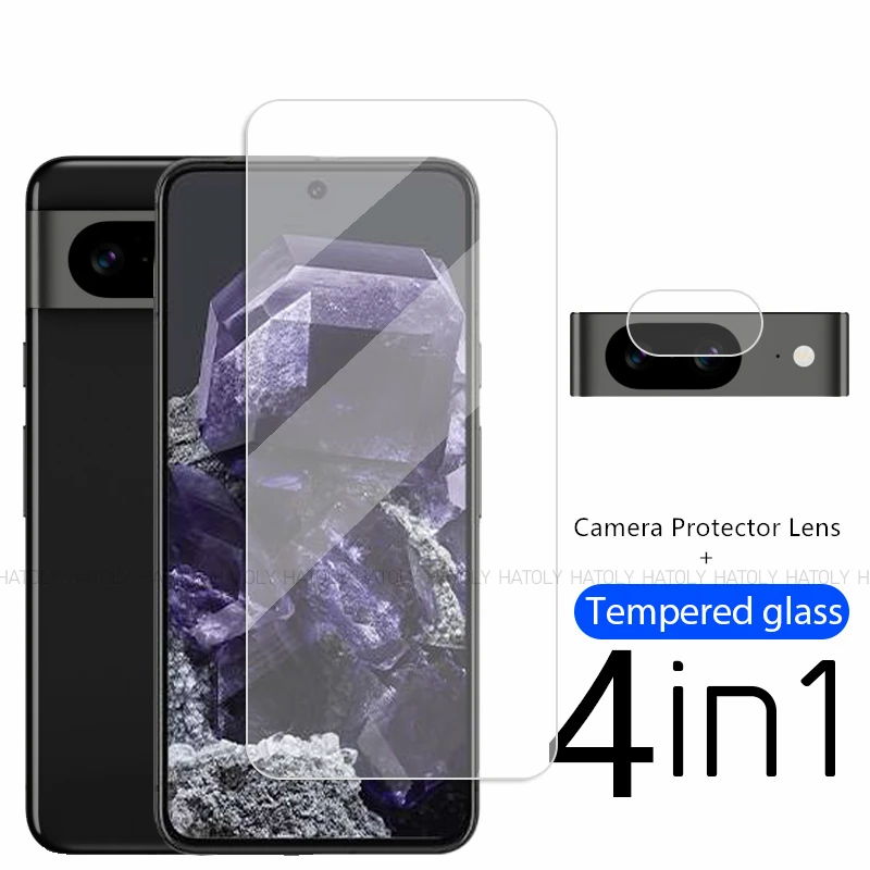 

For Google Pixel 8 Glass Protector Google Pixel 6A 7A 6 7 8 Pro Screen Protector Tempered Glass Anti Scratch Protective Film