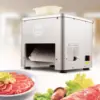 Commercial Meat Cutting Machine With 3 Cutiing Ways, 550W 353 Lbs/H Meat Slicer Shredded Cutting Machine, 3.5Mm Blade Stainless 1
