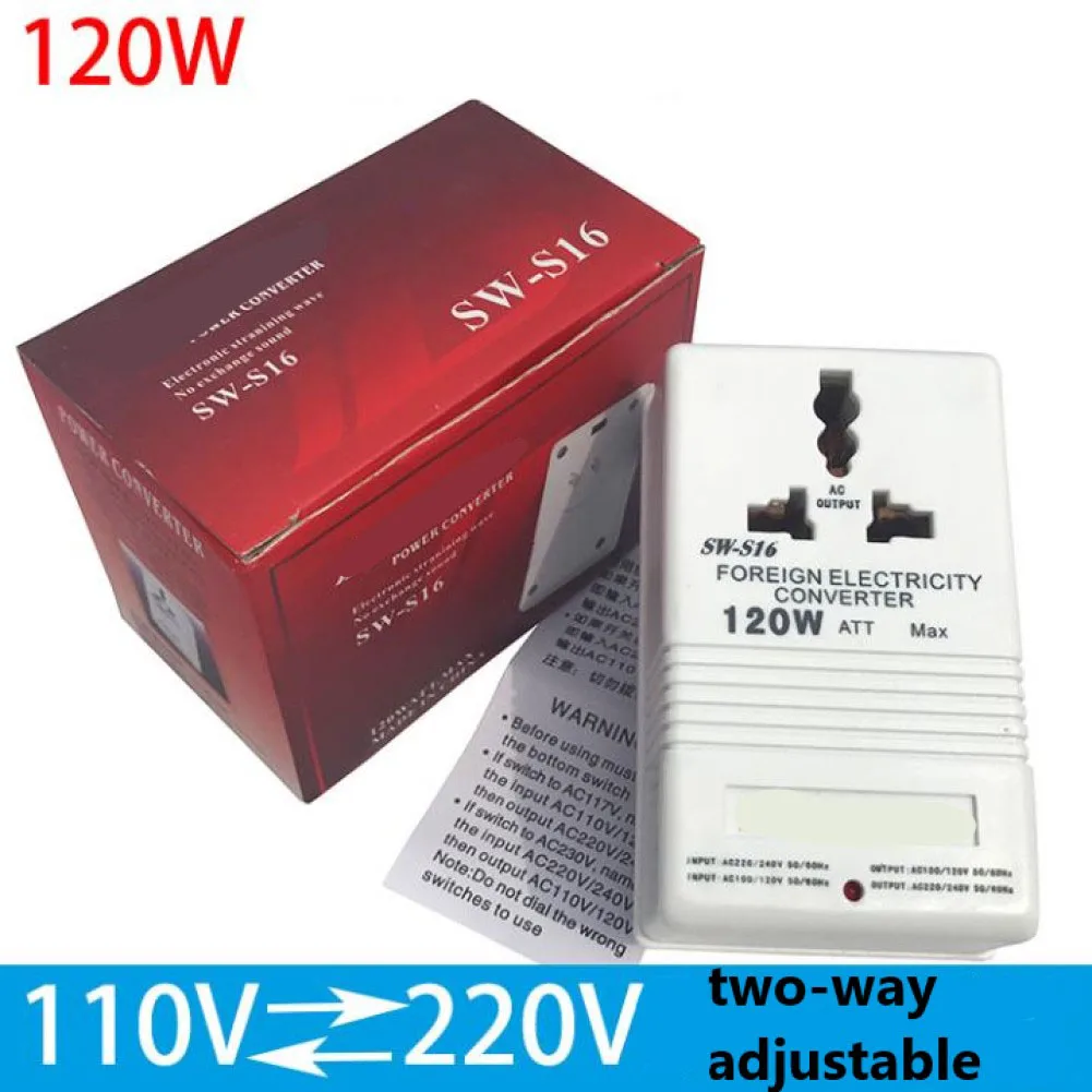 

Bidirectional Transformer Up/Down 220V To 110V 50-60HZ Converter Electrical Equipment Household Beautiful Small