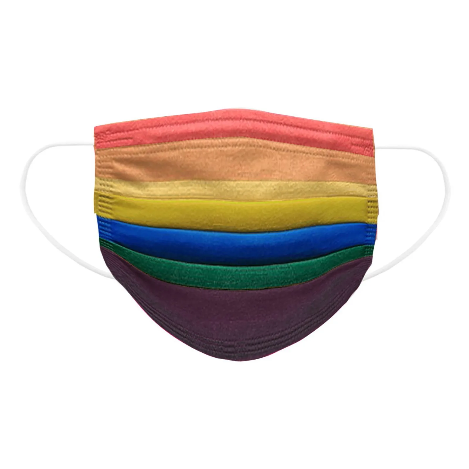 Disposable Safety Face Mask Personal Breathable Facial Mask 3Ply Ear Loop Outdoor Dust-Proof Face Protective Disposable