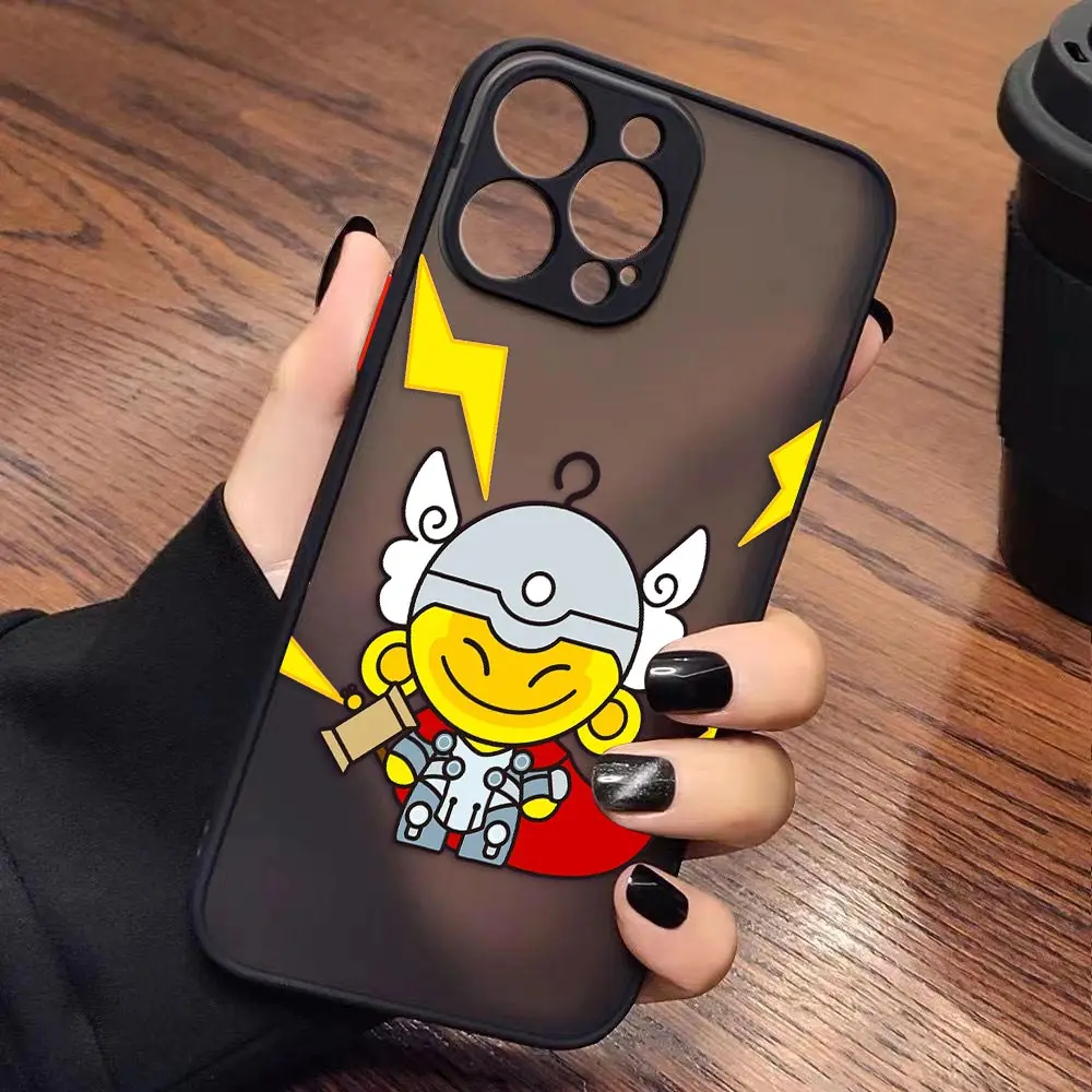 thumbnail image 1 of Case for iPhone Apple 14 13 11 12 MINI Pro XS Max XR X 7 8 SE 2022 2020 6 6S Plus Case Marvel Cartoon Hero Spider-Man Lron Man, 1 of 5
