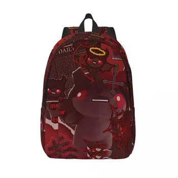 The Binding Of Isaac Cartoon Cool Backpack Outdoor Student Business Video Game Daypack for Men Women College Canvas Bags 1