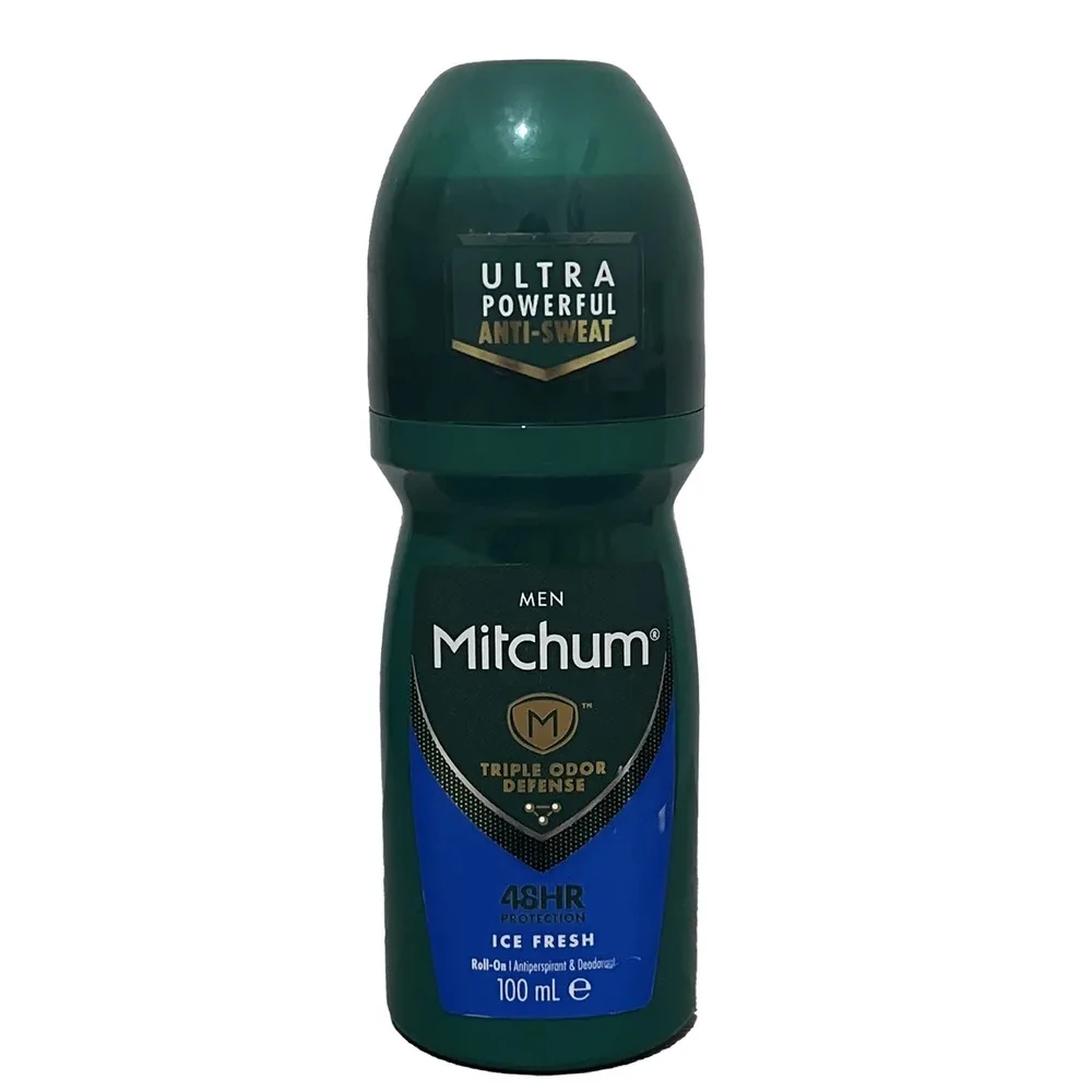 

Mitchum Ultra Powerful Anti-Sweat Underarm Sweat Odour Roll-on, Unscented, Long Lasting Men Women 100ML