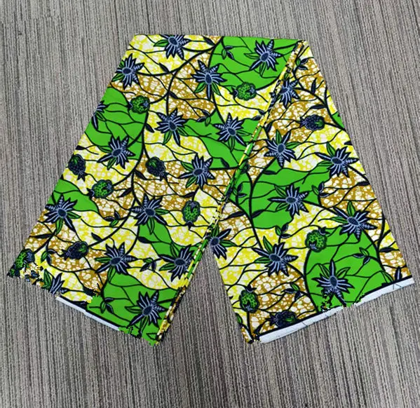 Veritable African Real Wax High Quality Guaranteed Prints Fabric 100% Cotton Soft Nigeria Style Tissu Pagne Ankara Wax Design 5