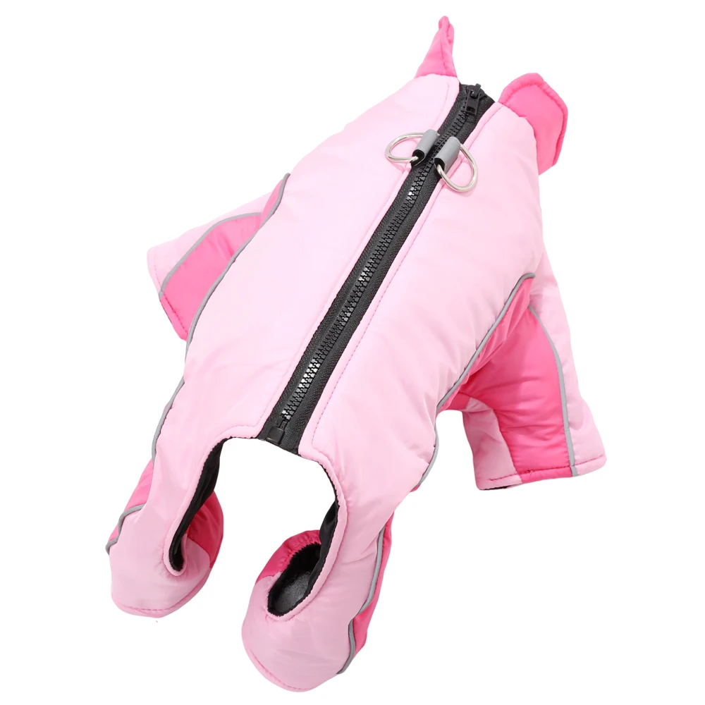Winter Dog Jumpsuit Coat 2