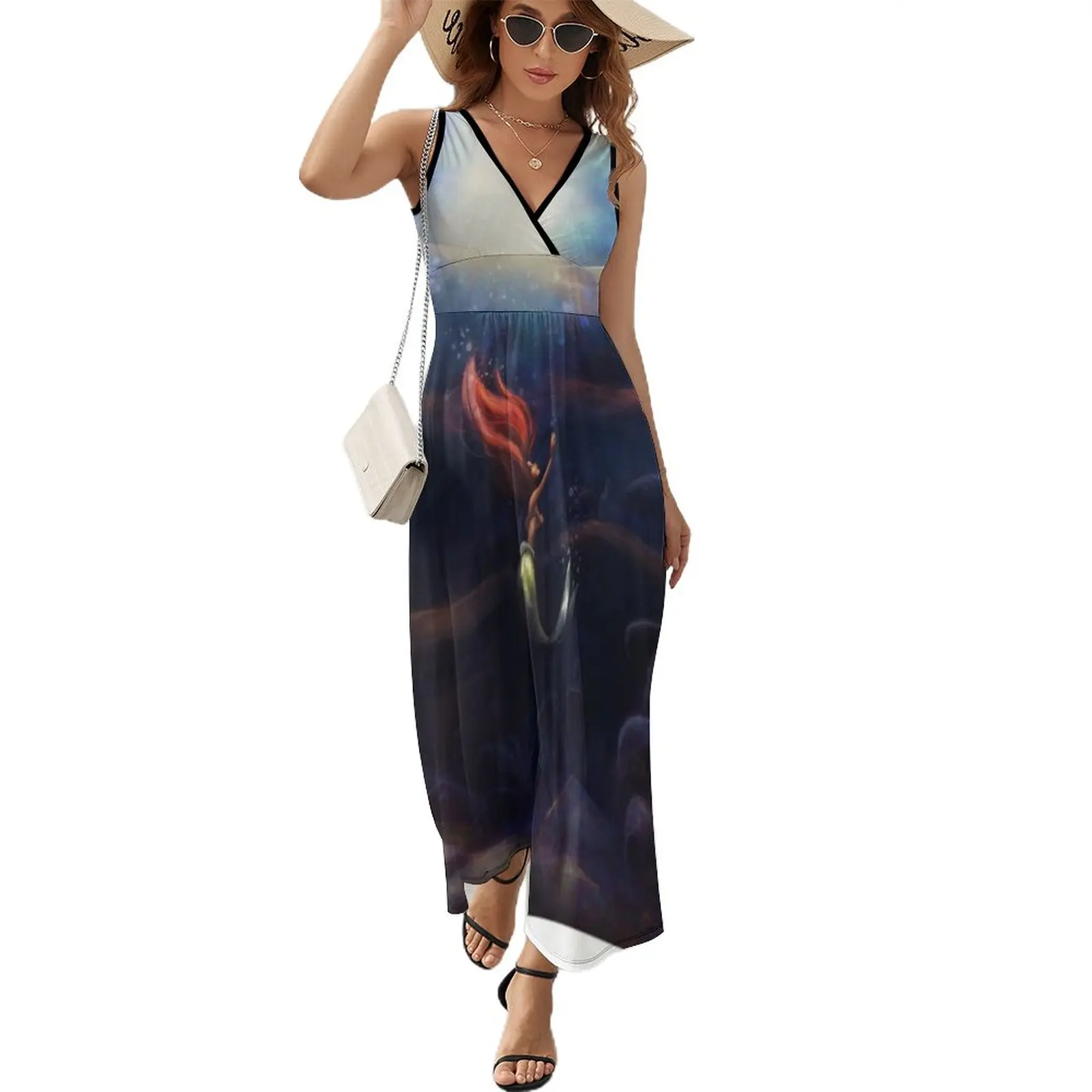 

Wish I Could Be Sleeveless Dress summer dress woman 2024 trendy clothes Beachwear