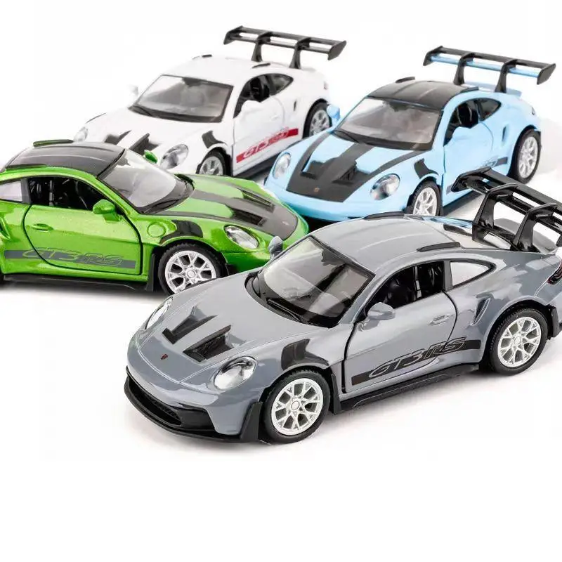 1/36 Porsche 911 GT3 918 Spyder Taycan Toy Car Racing Model RMZ