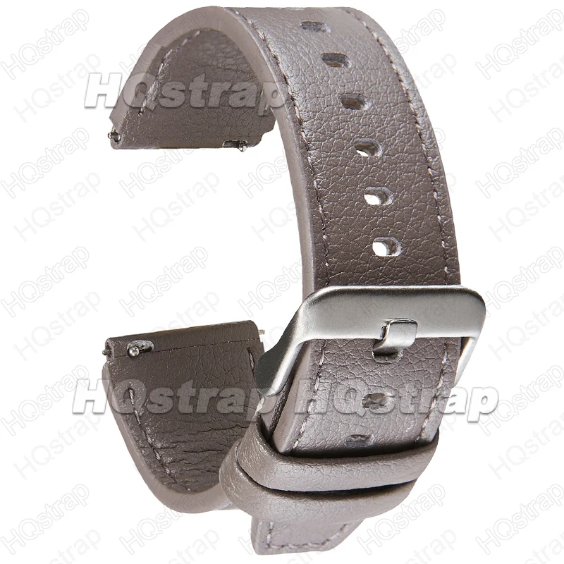 Premium 22mm Waterproof Leather Sport Wristband Replacement