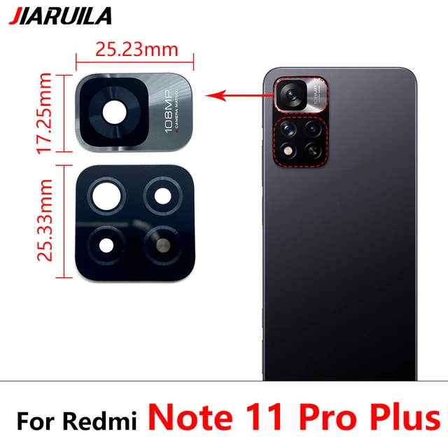 Vetro Fotocamera Posteriore Per Xiaomi Redmi Note 11S 5G - Kit Riparazione Con Strumenti - Foto 4