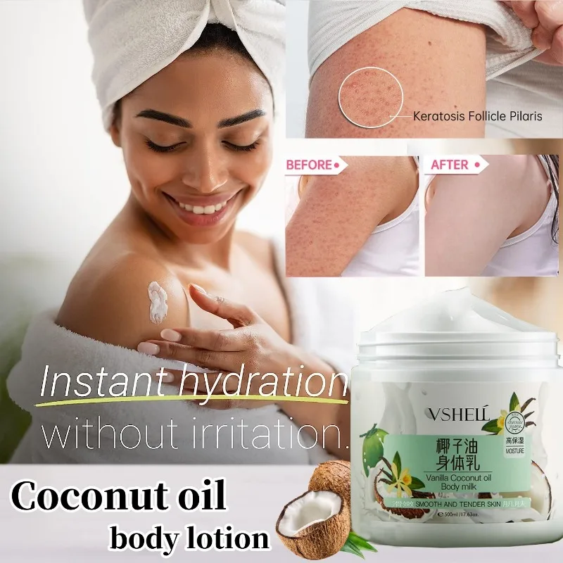 Coconut Body Lotion Moisturizing Cream Coconut Oil for Women & Men Natural Coconut Cream Moisturizer Body Butter Skin Care Balm [nike]nike women s air meade coconut milk bq6472 121