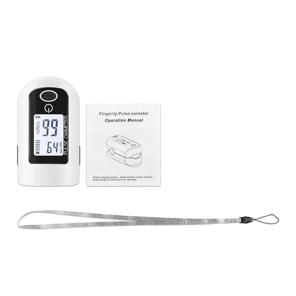 Tıbbi parmak oksimetre Oximetros De Dedo dijital kan oksijen doygun parmak nabız hızı SPO2 ölçüm Pulsioximetro