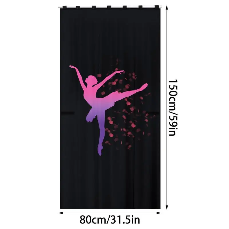 Privacy Curtains For Dance Bag Privacy Screens 59x31.5 Inches Portable Changing Room Curtains Screens For Dancer Backstage