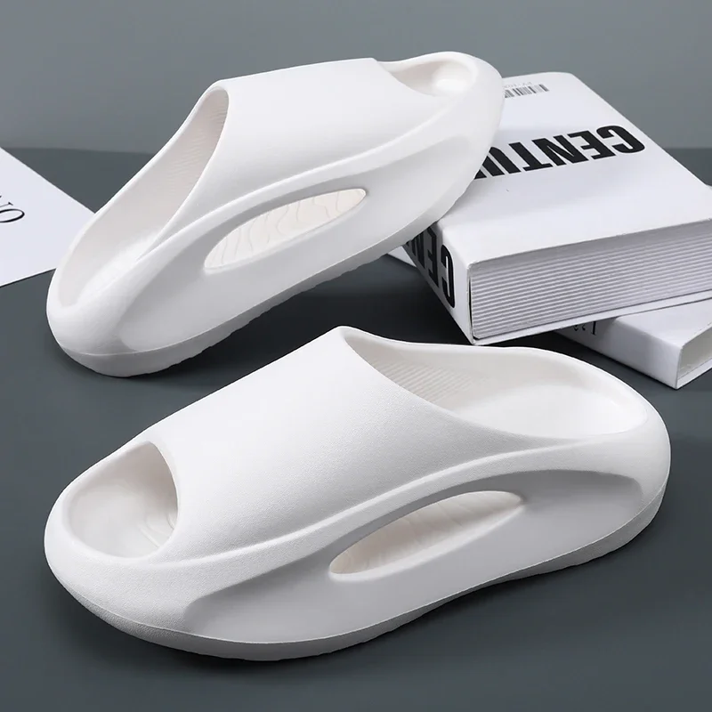 Men's Shoes Slippers Sandals Thick Bottom Anti-slip Fashion Sports Slippers Beach Outdoor Comfortable Couple EVA 36-45